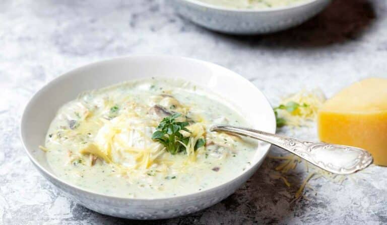 White Lasagna Soup