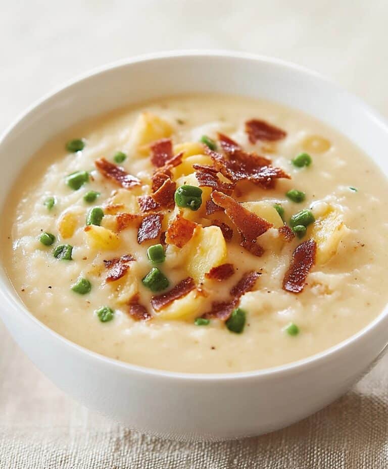 Slow Cooker Loaded Baked Potato Soup Recipe
