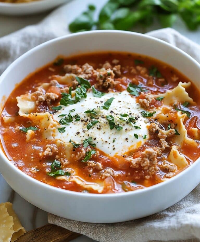Lasagna Soup Recipe
