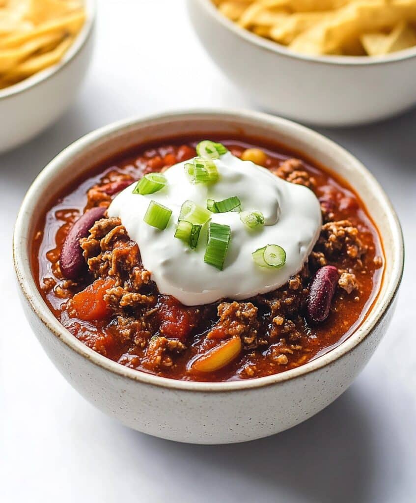 Slow Cooker Shredded Beef Chili Recipe