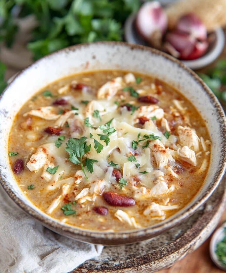 Cajun White Chicken Chili Recipe