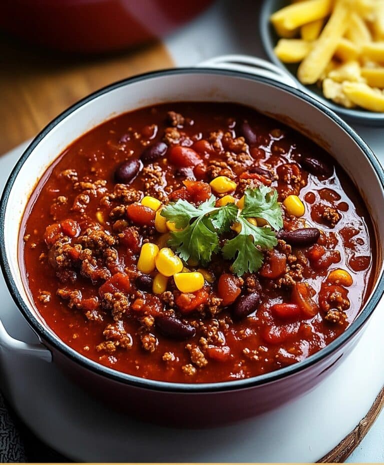 Classic Homemade Chili Recipe