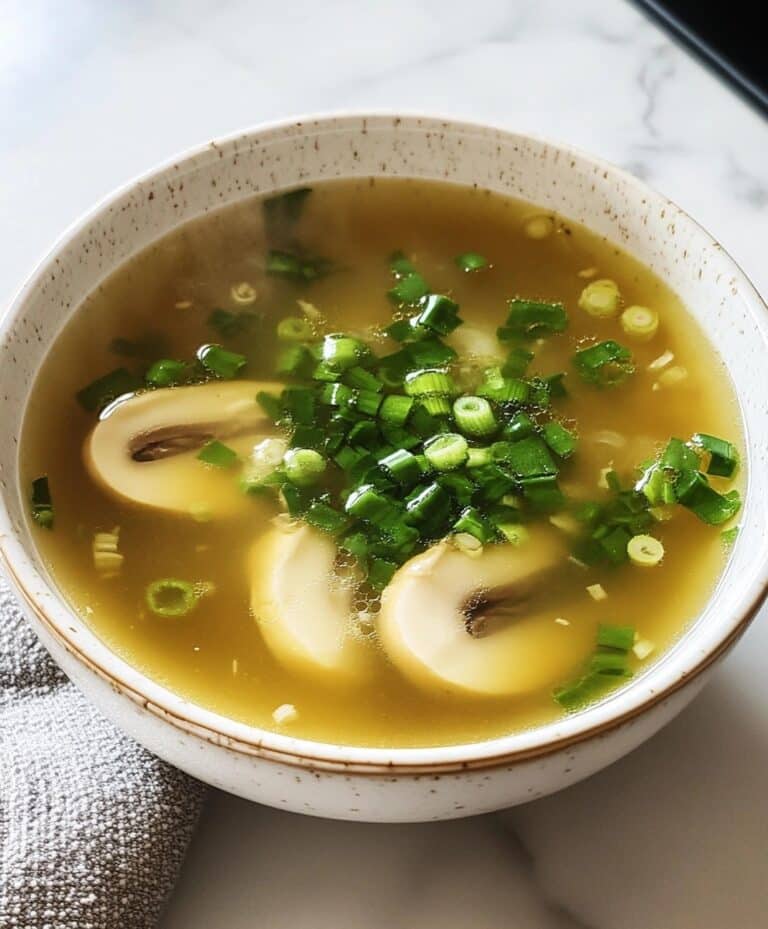 Japanese Clear Soup Recipe