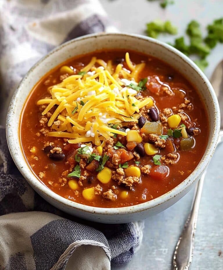 Easy Taco Soup Recipe