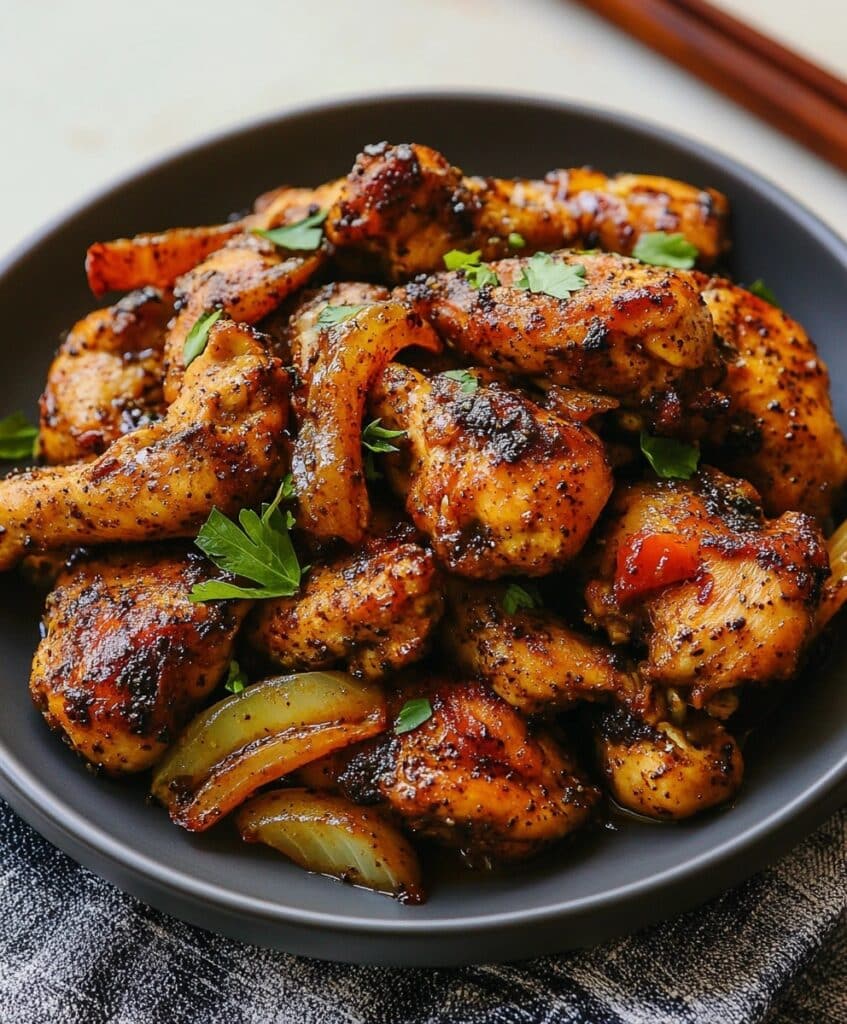 Black Pepper Chicken Recipe