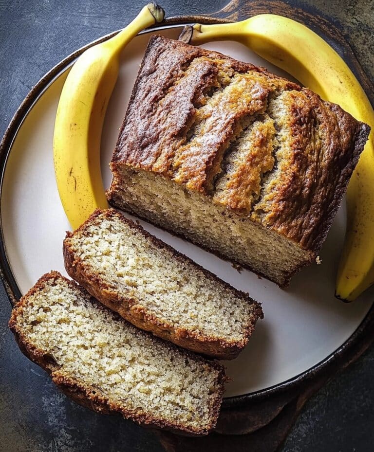 Old Fashioned Banana Bread Recipe
