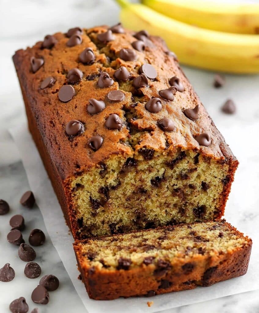 Chocolate Chip Banana Bread Recipe