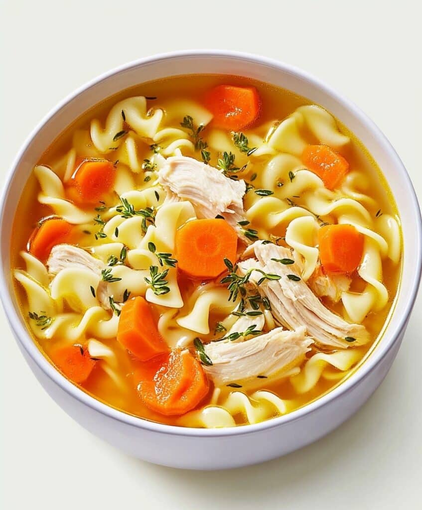 Classic Chicken Noodle Soup Recipe