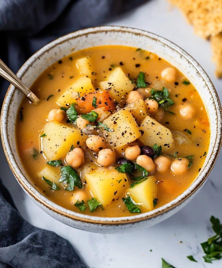 Chickpea Potato Soup Recipe