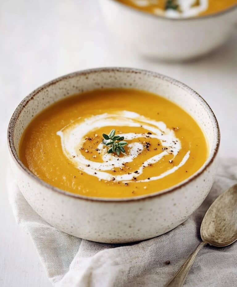 Roasted Sweet Potato Soup Recipe