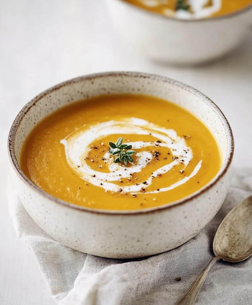 Roasted Sweet Potato Soup Recipe
