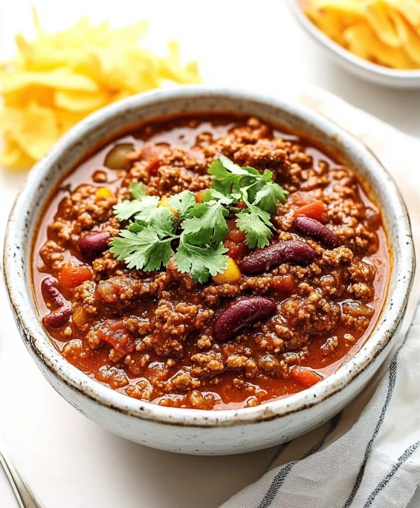 Slow Cooker No Bean Chili Recipe