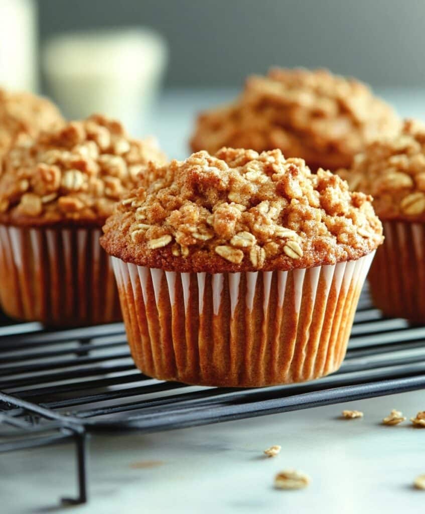 Maple Brown Sugar Oatmeal Muffins Recipe