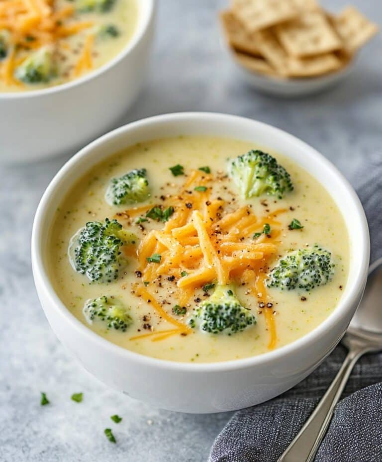 Broccoli Cheese Soup Recipe