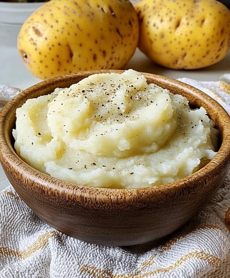 Homemade Mashed Potatoes Recipe