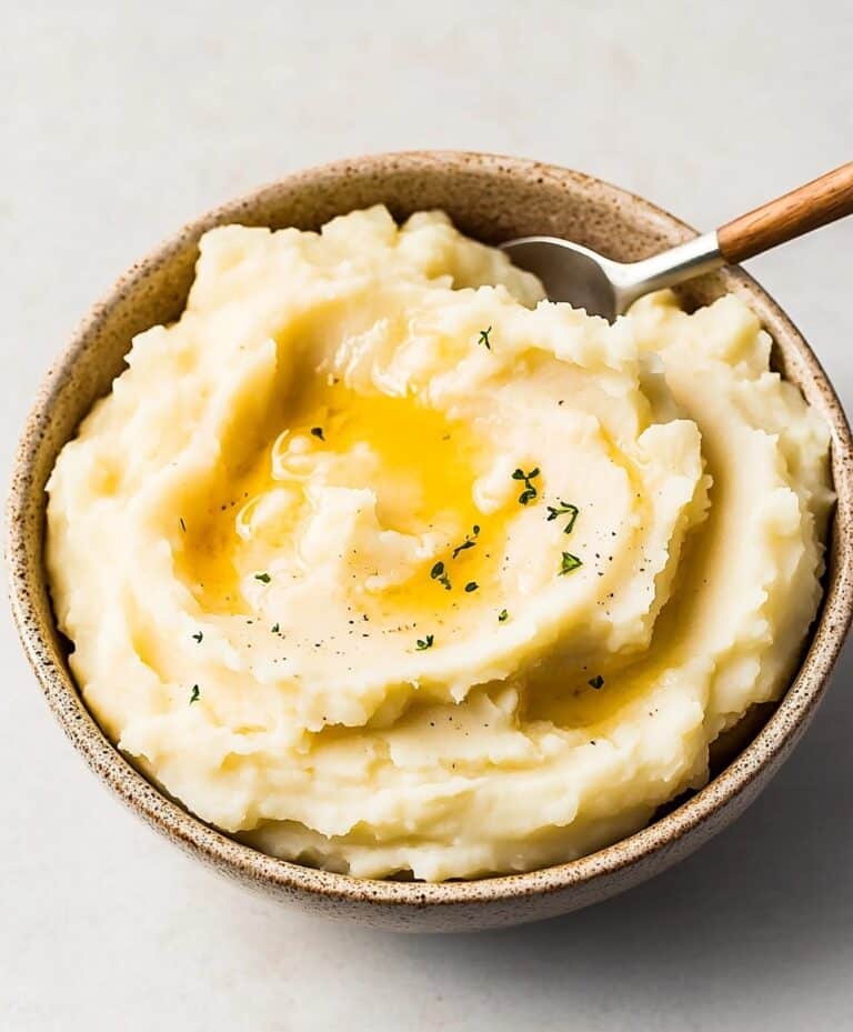 Easy Garlic Mashed Potatoes Recipe