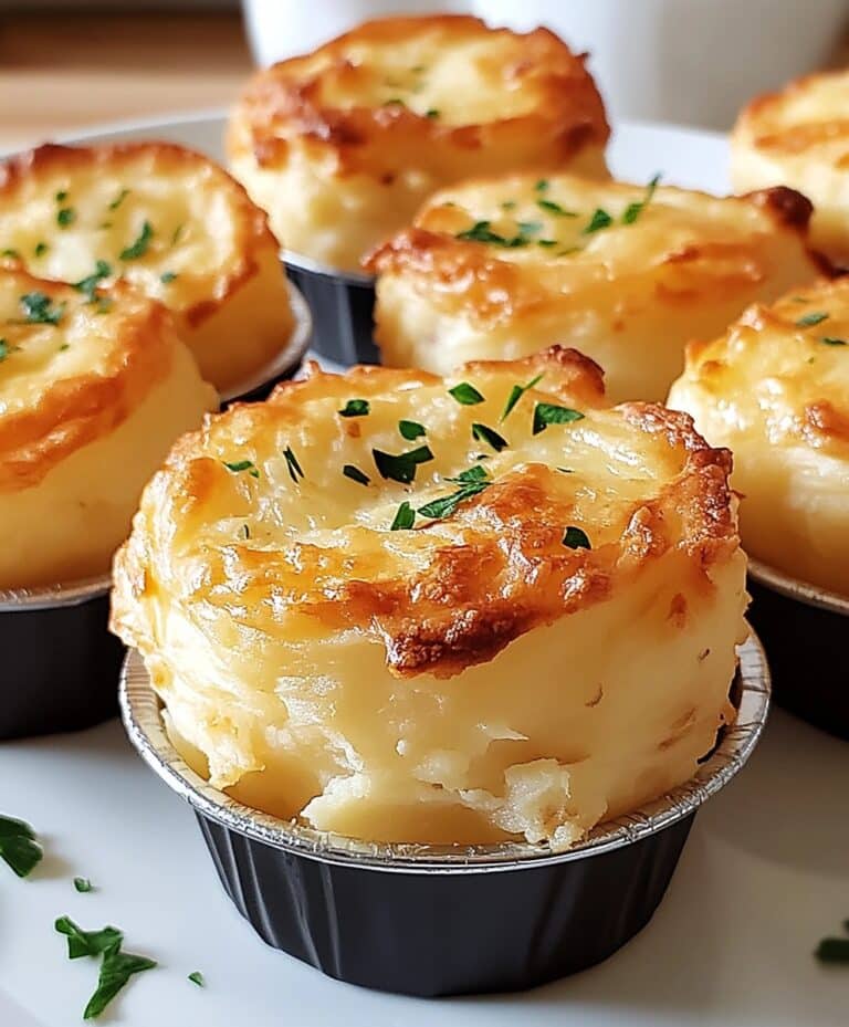 Cheesy Mashed Potato Puffs Recipe