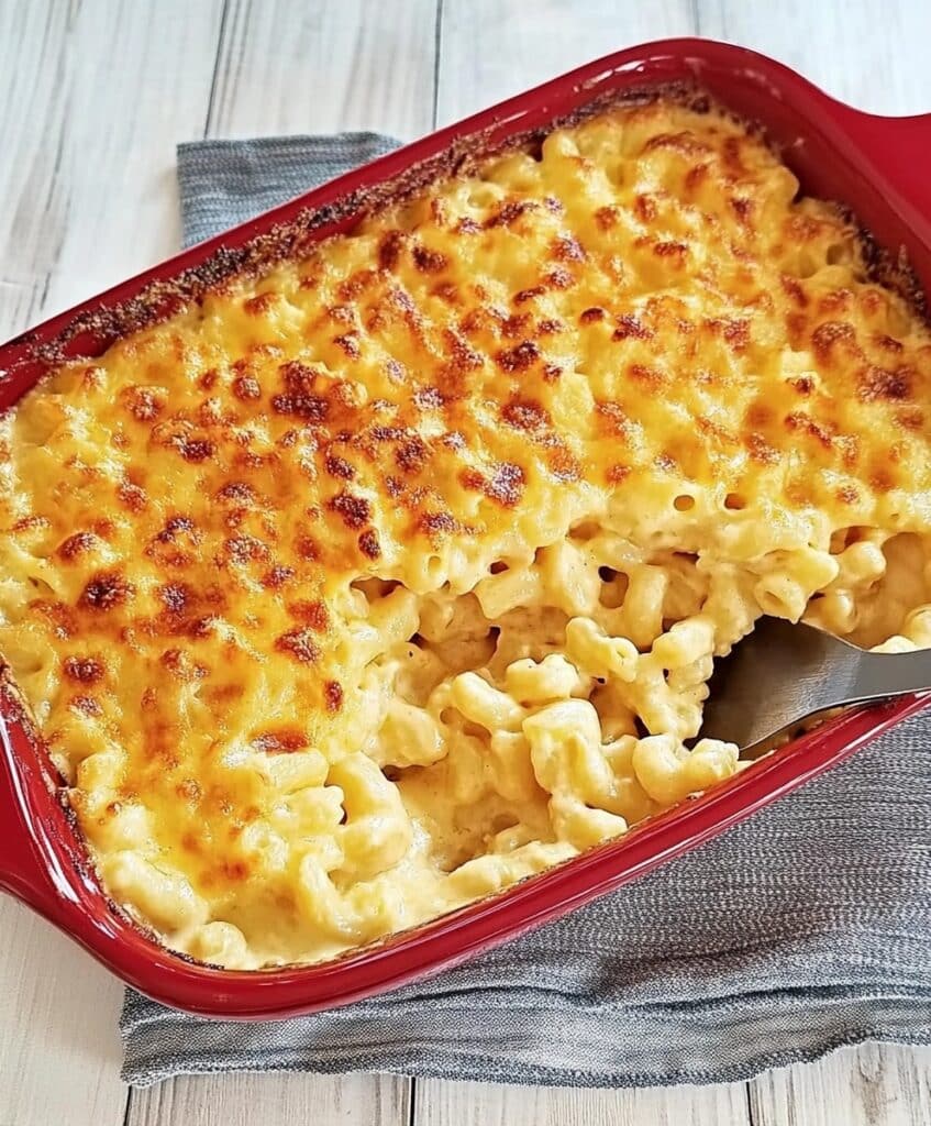 Homemade Baked Mac And Cheese Recipe