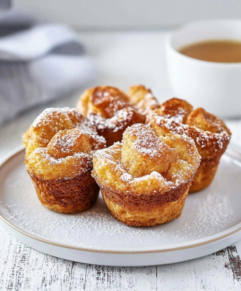 Cinnamon Sugar French Toast Muffins Recipe