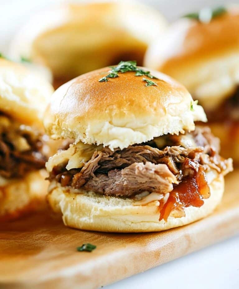 French Dip Sliders Recipe