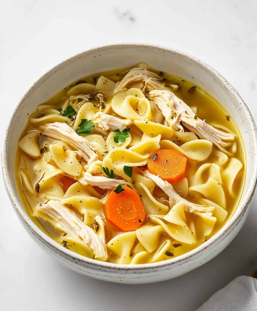 Homemade Chicken Noodle Recipe