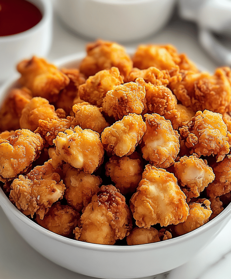 Homemade Popcorn Chicken Recipe