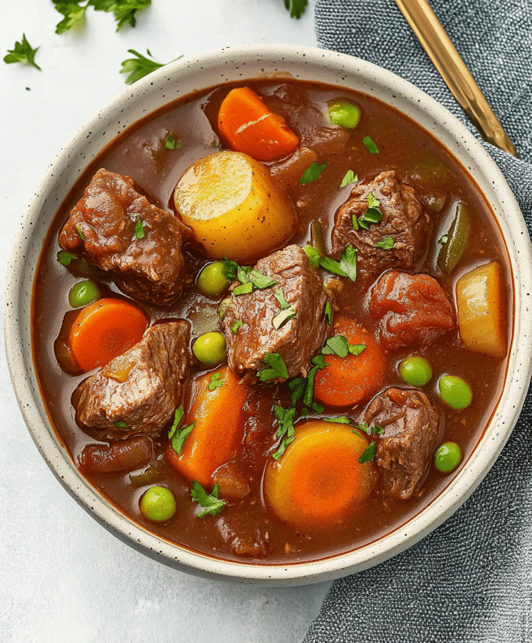 Slow Cooker Beef Stew Recipe