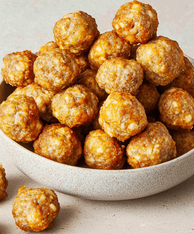 Sausage Balls Recipe