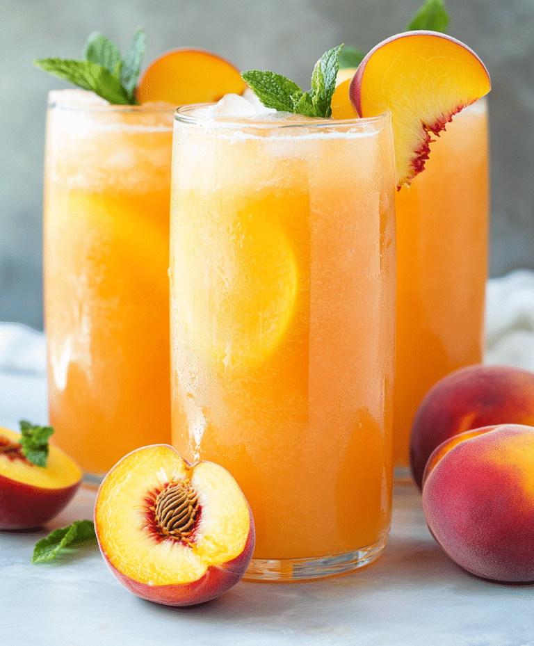 Peach Lemonade Recipe