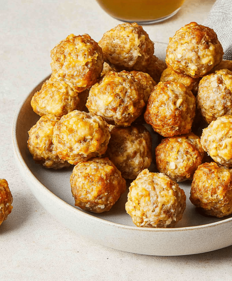 Original Sausage Balls Recipe