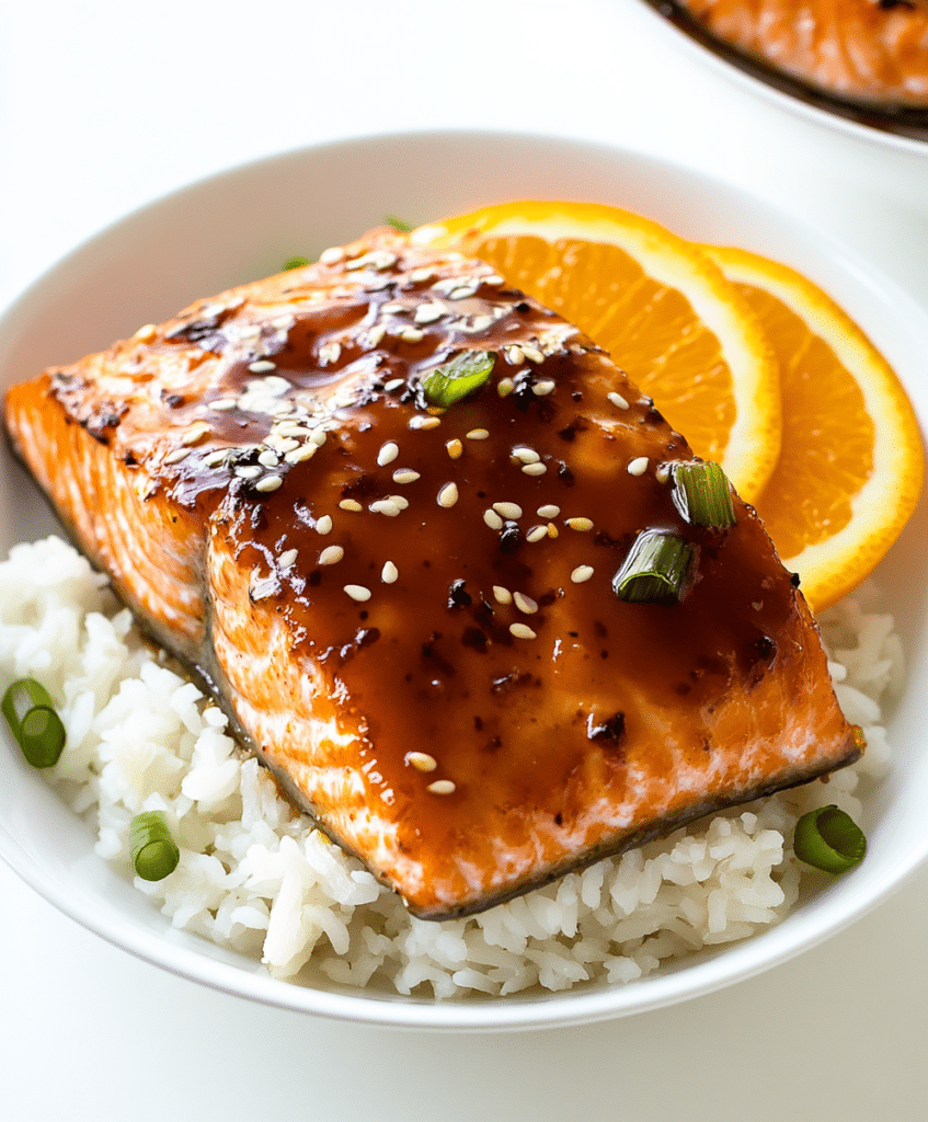 Orange Glazed Salmon Recipe