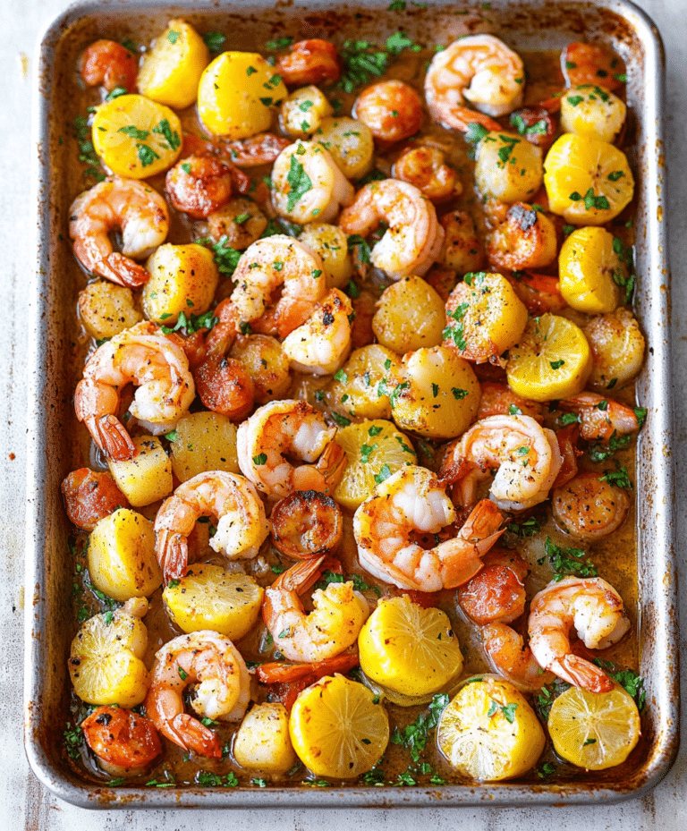 Sheet Pan Shrimp Boil Recipe