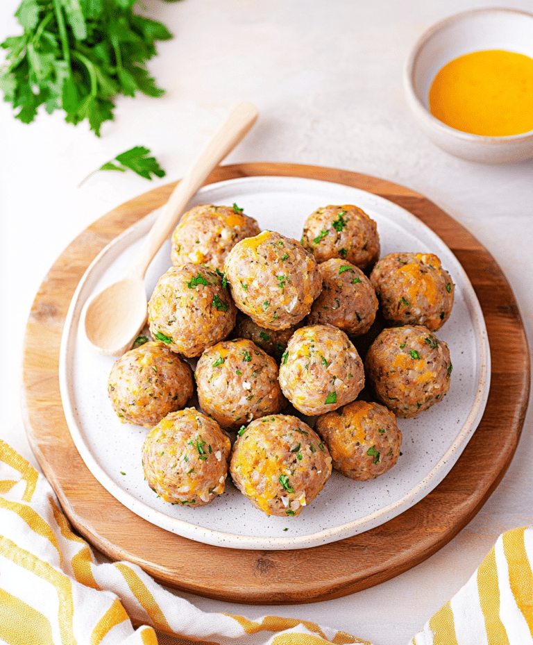 Keto Sausage Balls Recipe