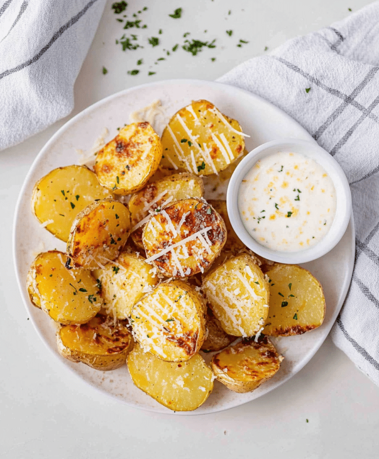 Parmesan Roasted Potatoes Recipe