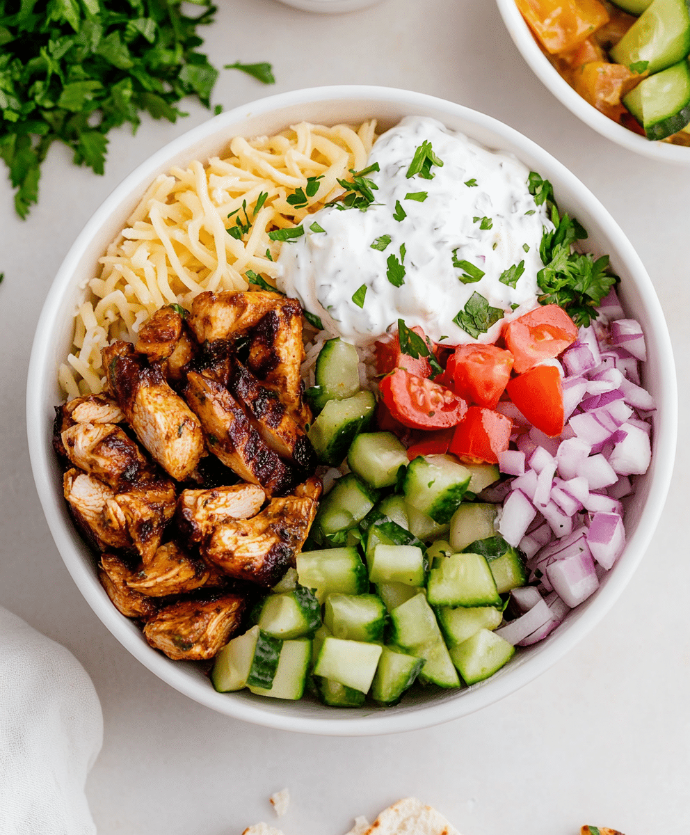 Chicken Gyro Bowls Recipe