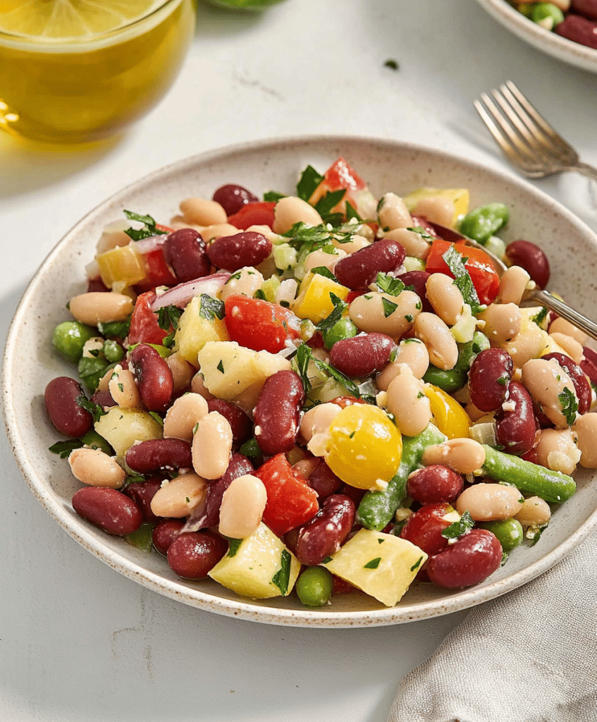 Mediterranean Bean Salad Recipe