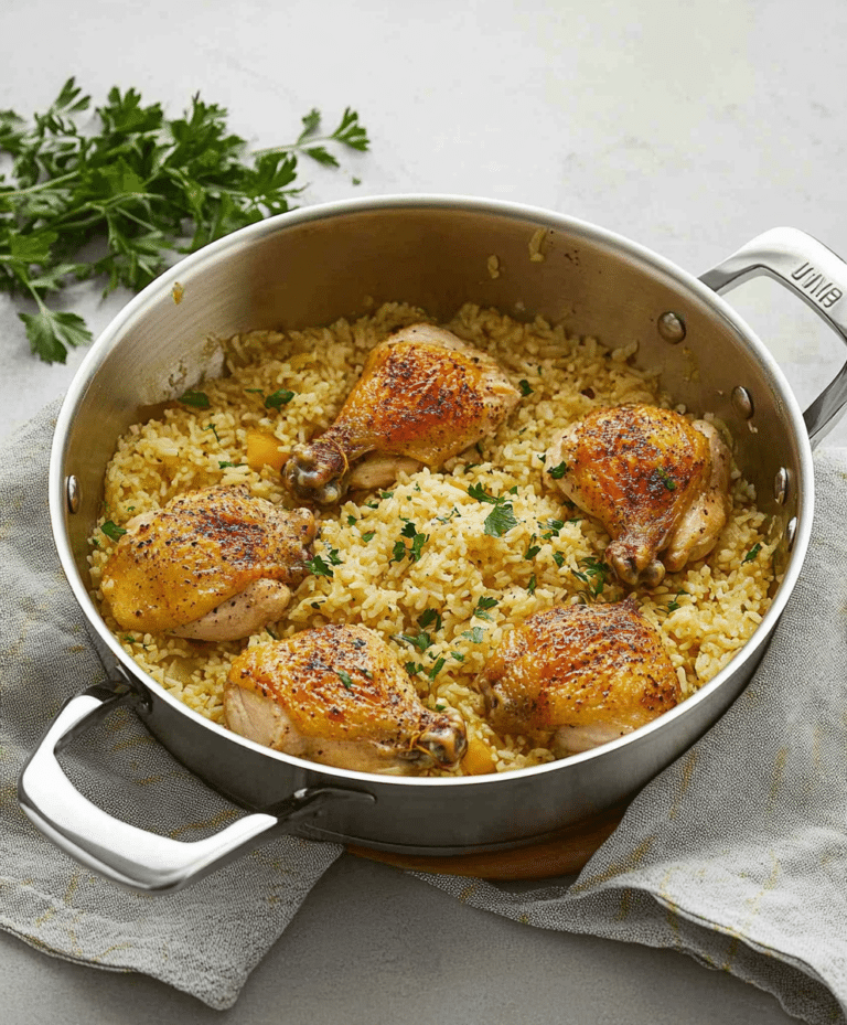 One Pot Chicken And Rice Recipe
