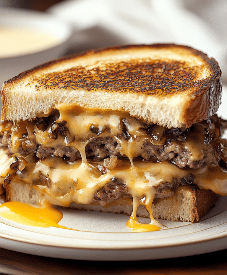 Patty Melt With Secret Sauce Recipe