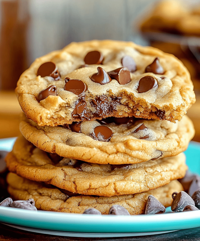 Soft And Chewy Chocolate Chip Cookies Recipe
