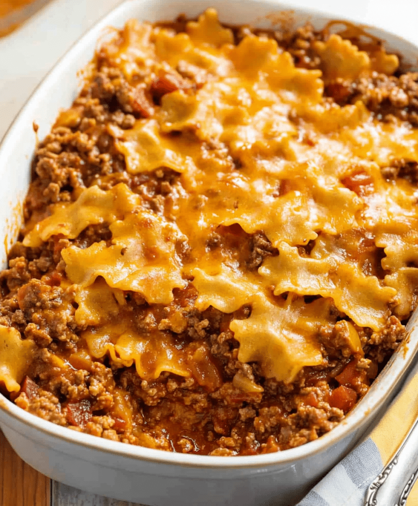 Easy Sloppy Joe Casserole Recipe
