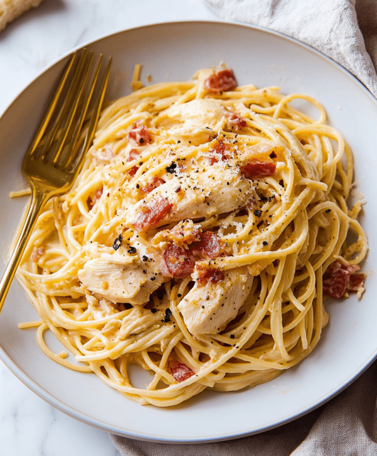 Best-Ever Chicken Carbonara Recipe