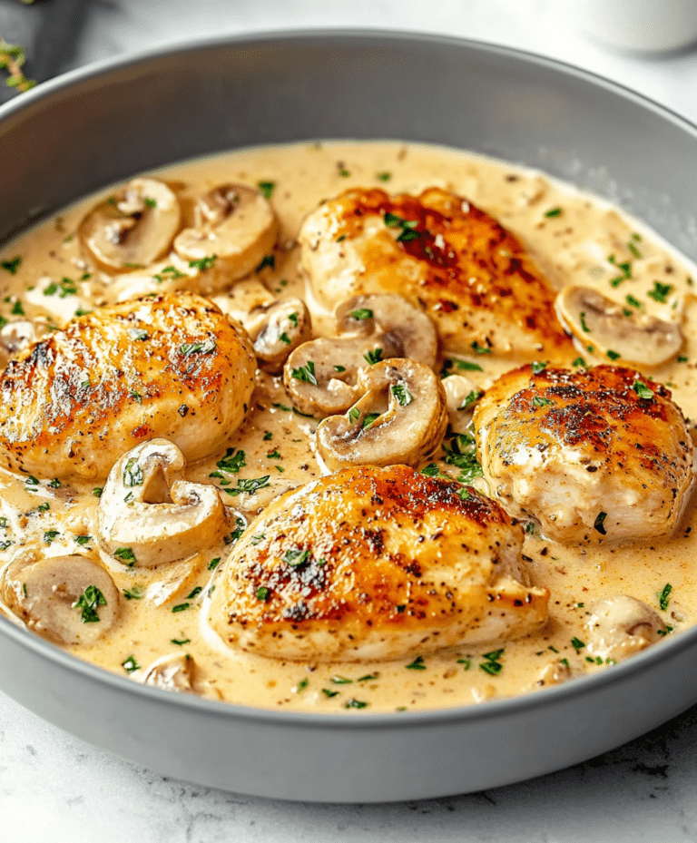 Creamy Chicken Diane Recipe