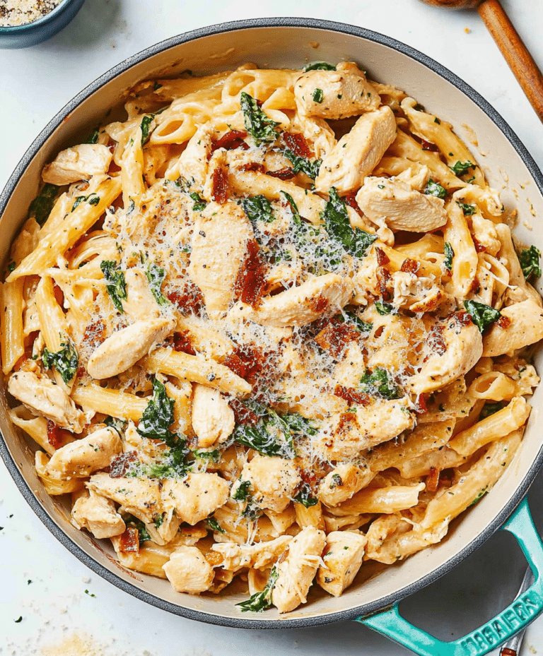 One Pot Marry Me Chicken Pasta Recipe