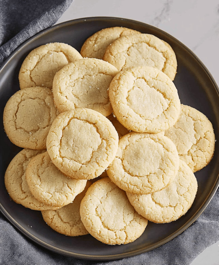 Easy Sugar Cookies Recipe