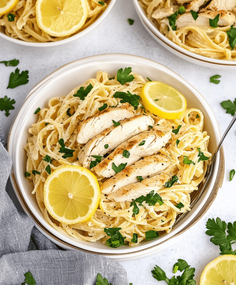 Lemon Chicken Pasta Recipe