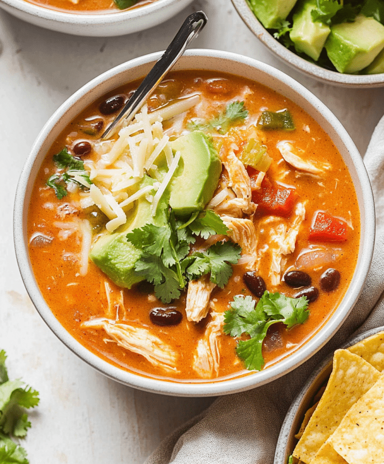 Chicken Enchilada Soup Recipe