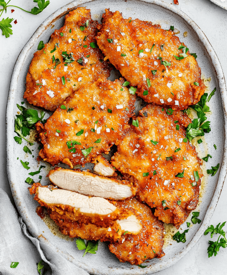 Crispy Garlic Butter Chicken Recipe