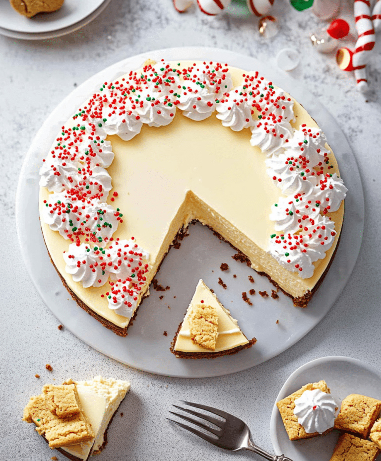 Sugar Cookie Cheesecake Recipe