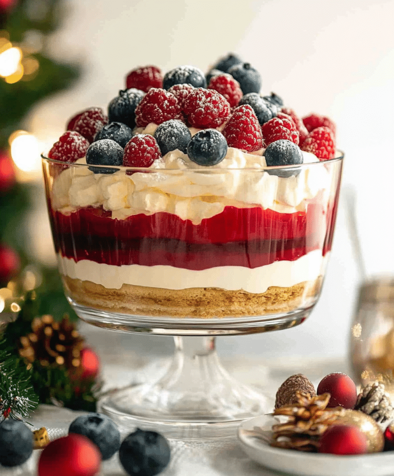 Trifle Dessert Recipe