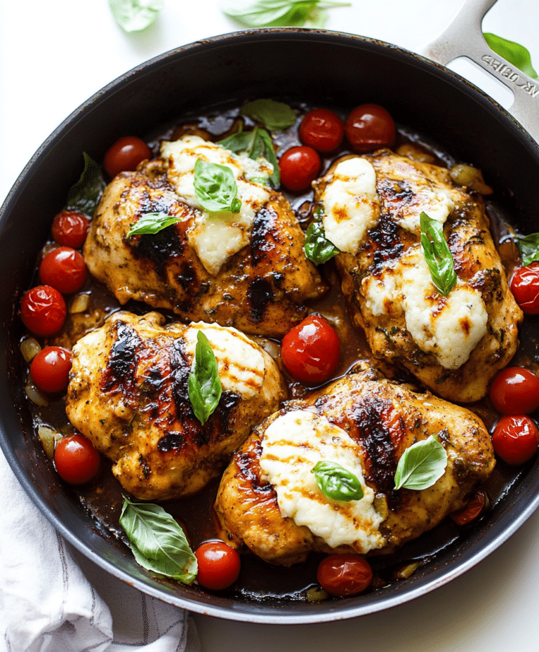 One Pan Balsamic Chicken Recipe